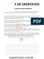 Lista de Exercicios Modulo Enunciacao Texto e Discurso