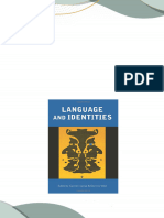 [FREE PDF sample] Language and identities 1st Edition Llamas ebooks