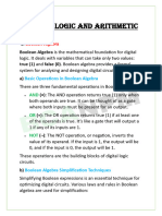 2- Digital Logic and Arithmetic