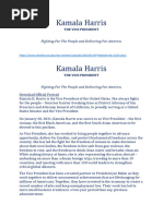 Kamala Harris - THE VICE PRESIDENT -  Fighting For The People and Delivering For America.docx.pdf