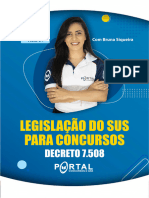 MATERIAL DE ESTUDOS - LEGISLAÇÃO DO SUS - AULA 04