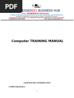 Computer Trainning Manual