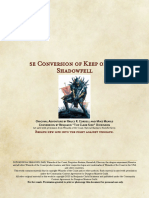 976529-5e Conversion of Keep on the Shadowfell