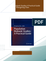 Download Population Biobank Studies A Practical Guide Zhengming Chen ebook All Chapters PDF