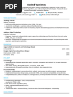 Govind Varshney - Resume (2)