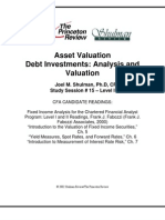 CFA Ss15 Fixed Income