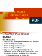 lésions élementaires en dermatlogie