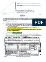 WAEC Igbo Past Questions and Answers