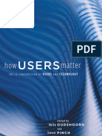 How Users Matter The Co Construction of Users and Technology Inside Technology