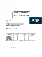 Final Exam Sociolinguistics