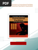 Download full Psychiatric Services in Correctional Facilities 3rd Edition American Psychiatric Association ebook all chapters