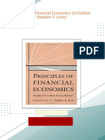 Full Download Principles of Financial Economics 1st Edition Stephen F. Leroy PDF DOCX