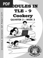 8 Cookery 9 - Q3 - W3