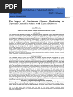 The Impact of Continuous Glucose Monitoring on  Glycemic Control in Adults with Type 2 Diabetes (www.kiu.ac.ug)