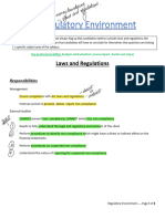 1. Regulatory env class handout incl questions