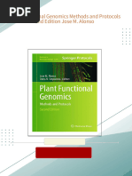 [FREE PDF sample] Plant Functional Genomics Methods and Protocols 2nd Edition Jose M. Alonso ebooks