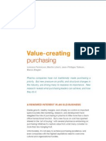 Value Creating Purchasing