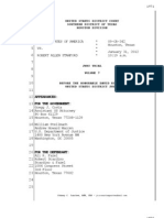 Allen Stanford Criminal Trial Transcript Volume 7 Jan. 31, 2012