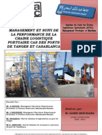 Management Et Suivi de La Performance de La Chaîne Logistique Portuaire - Cas Des Ports de Tanger Et de Casablanca (Anas)