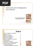 Investigacion Documental