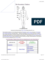 The Secondary Major Chakras