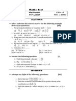 Maths Test (1)