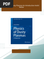 Download Full Physics of Dusty Plasmas An Introduction André Melzer PDF All Chapters