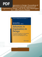 Where can buy Advances in Ergonomics in Design: Proceedings of the AHFE 2019 International Conference on Ergonomics in Design, July 24-28, 2019, Washington D.C., USA Francisco Rebelo ebook with cheap price