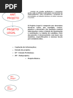 consiste em estudos preliminares e concepções gerais