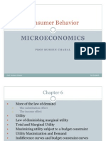 Micro Economics - Consumer Behavior