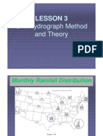 Lesson 3 Unit Hydro Graph Method Theory