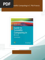 Get Guide to Scientific Computing in C  Pitt-Francis PDF ebook with Full Chapters Now