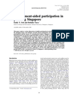 Government-Aided Participation in Planning Singapore: Emily Y. Soh and Belinda Yuen