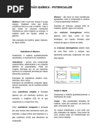 Revisão química potencialize