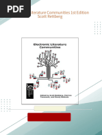 Buy ebook Electronic Literature Communities 1st Edition Scott Rettberg cheap price