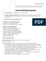 PSSA Annual General Meeting