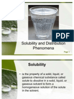 Solubility