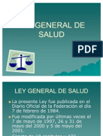 Ley General de Salud 482