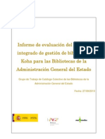 Informe Evaluacion Koha Web