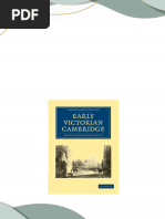 Early Victorian Cambridge 1st Edition Denys Arthur Winstanley download pdf