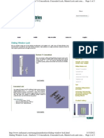 Sliding Window Lock