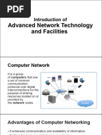 CHAPTER 1 Introduction of Advanced Network Technology and Facilities (1)