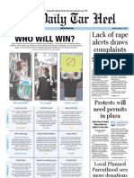 The Daily Tar Heel For February 14, 2012