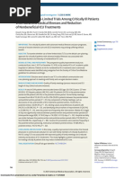 Evaluation of Time-Limited Trials Among Critically Ill Patients With Advanced Medical Illnesses and Reduction of Nonbeneficial ICU Treatments