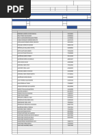 1. LISTA DE ASISTENCIA CHARLAS ANTES DE EMPEZAR EL TRABAJO PONTO