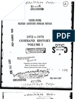 Command History 1972-1973 Volume I