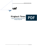 Ringback Tones Whitepaper Aug07