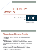 Service Quality Models