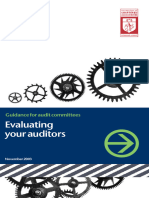 evaluating your auditors