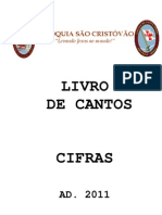 Livros de Canto Cifras 2011